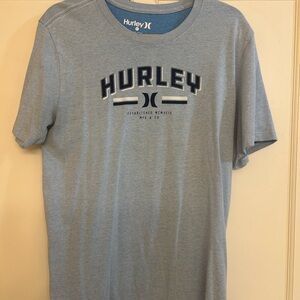 Hurley Baby Blue Short Sleeve Tee